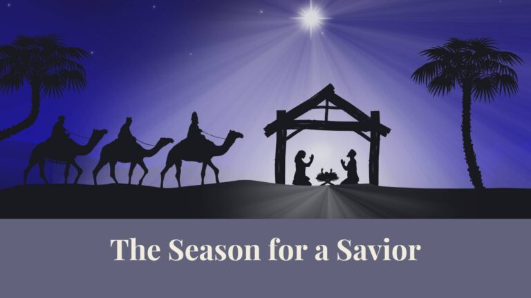 Webinar: The Season for a Savior