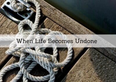 #73: When Life Becomes Undone