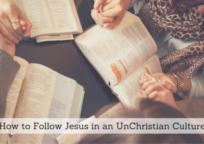 #133: How to Follow Jesus in an UnChristian Culture