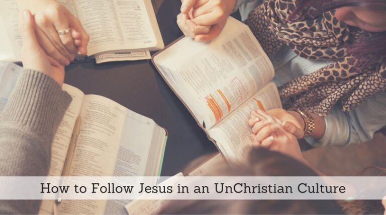 #133: How to Follow Jesus in an UnChristian Culture