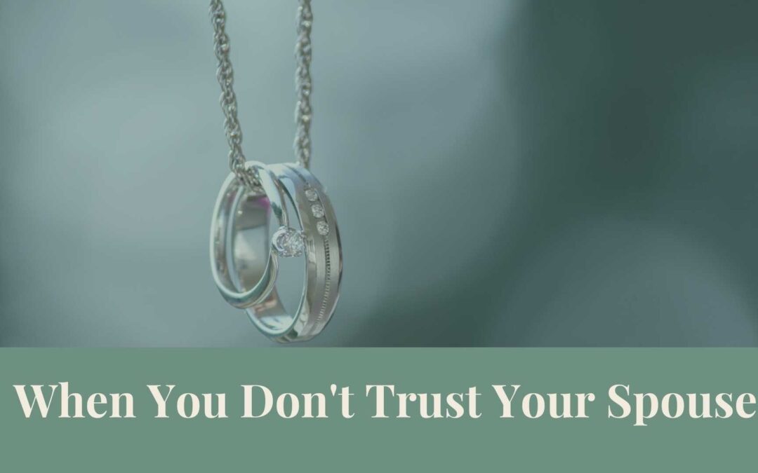 Webinar: When You Don’t Trust Your Spouse