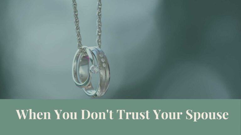 Webinar: When You Don’t Trust Your Spouse